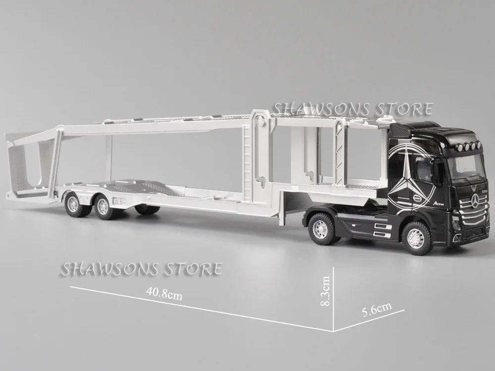 1:50 Scale Diecast Model Truck Toys Tractor and Semi-Trailer Semitrailer Car Transporter Miniature Replica
1:50 Scale Diecast Model Truck Toys Tractor and Semi-Trailer Semitrailer Car Transporter Miniature Replica