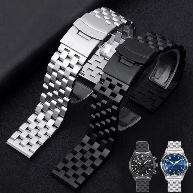 Аксессуары для часов, ремешок 20 мм 22 мм 24 мм для IWC mark 17 18, часы с ремешком pilot, металлические мужские часы из нержавеющей стали с браслетом
Аксессуары для часов, ремешок 20 мм 22 мм 24 мм для IWC mark 17 18, часы с ремешком pilot, металлические мужские часы из нержавеющей стали с браслетом