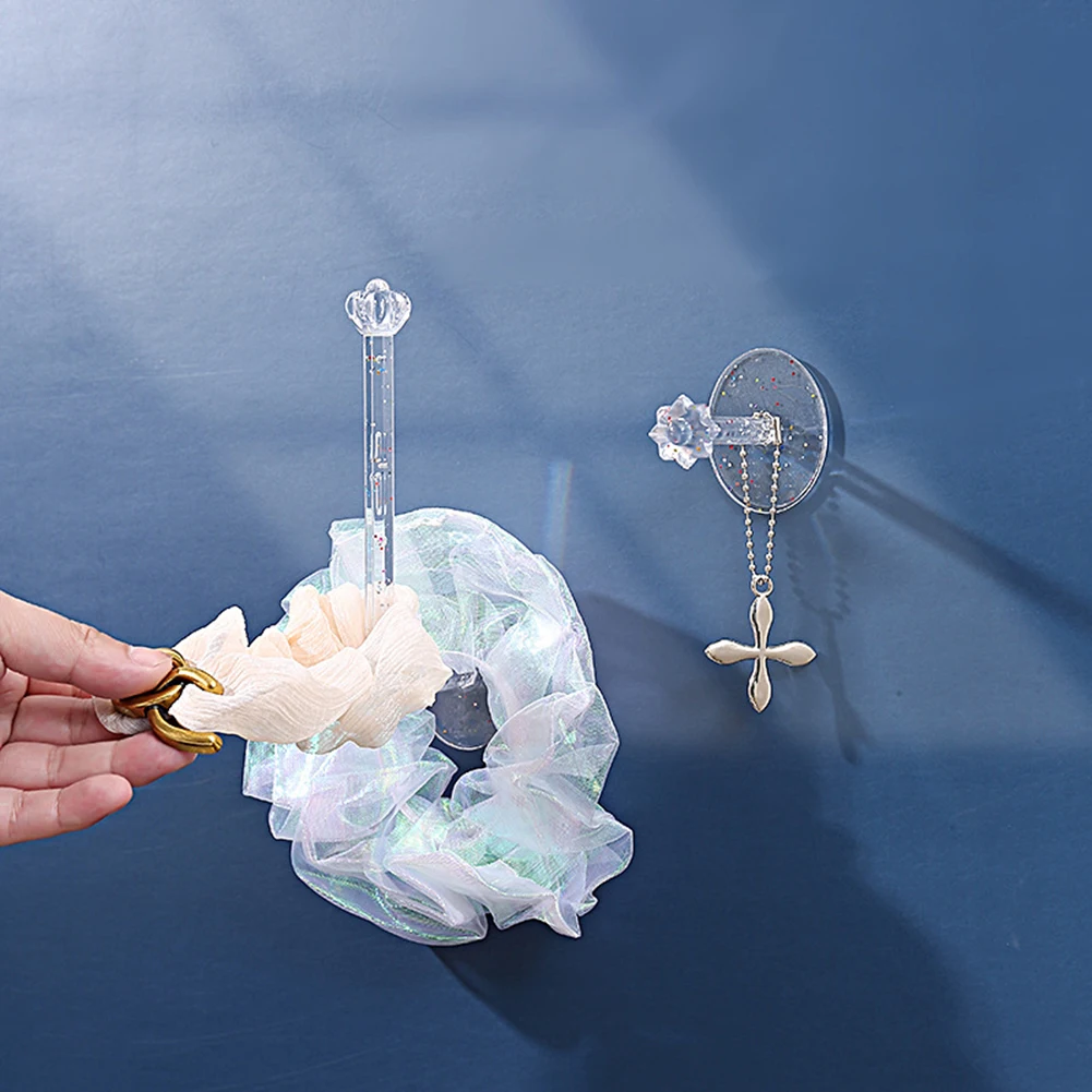 Crown Crystal Hair Accessory Hook Headwear Storage Rack Multifunction Self-adhesive Hooks Home Wall Door Traceless Hanging Rack
Crown Crystal Hair Accessory Hook Headwear Storage Rack Multifunction Self-adhesive Hooks Home Wall Door Traceless Hanging Rack