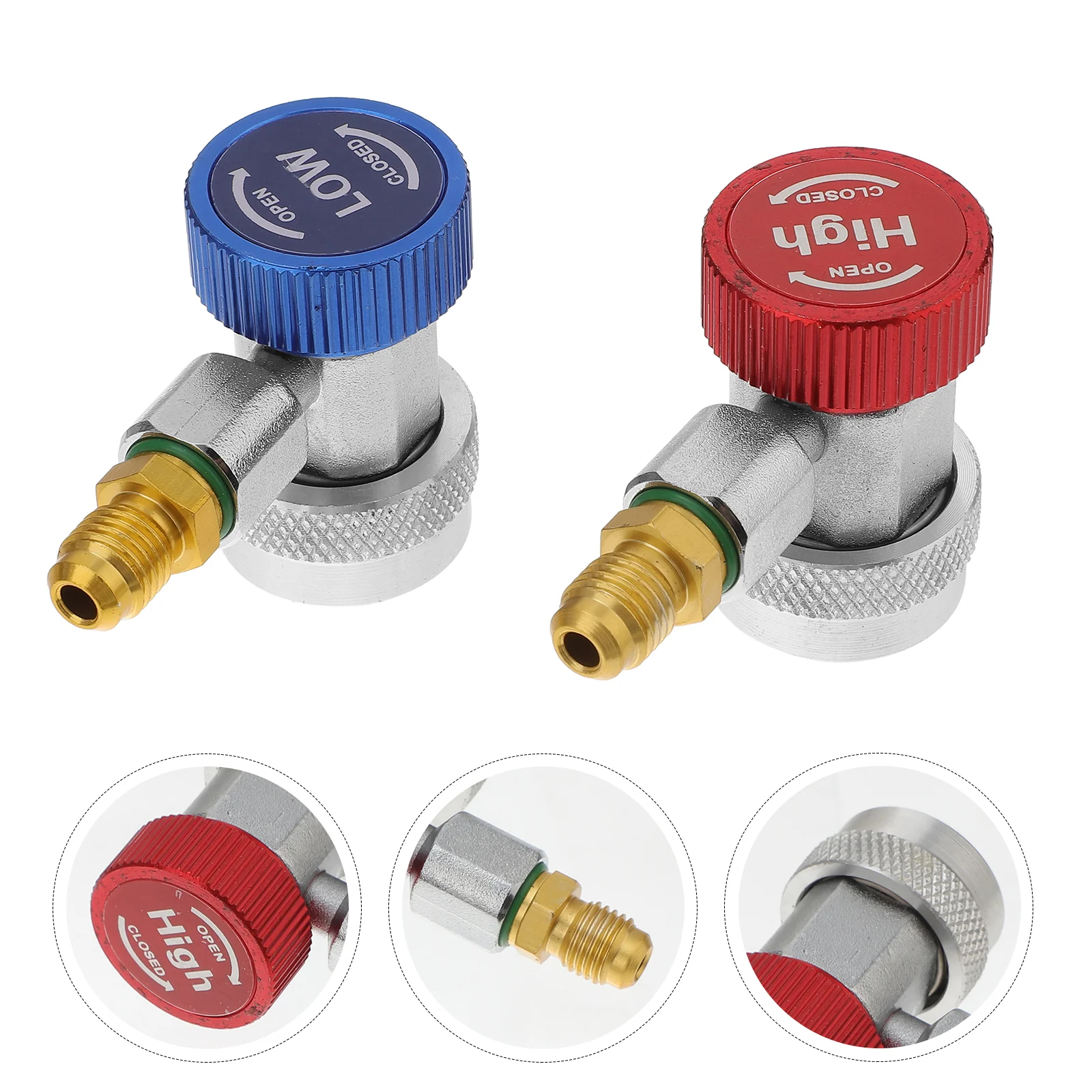 R134A Adapter Coupler Quick Ac Kit Connector Hose Refrigerant Fittings Car Recharge Gas 134A Hvacconditioning Airand Can
R134A Adapter Coupler Quick Ac Kit Connector Hose Refrigerant Fittings Car Recharge Gas 134A Hvacconditioning Airand Can