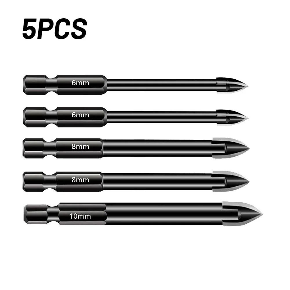 4/5/6pcs Multifunctional Triangle Drill Bit Glass Ceramic Vitrified Brick Full Tile Wall Hole Opener Brick Hard Alloy Bit Tool
4/5/6pcs Multifunctional Triangle Drill Bit Glass Ceramic Vitrified Brick Full Tile Wall Hole Opener Brick Hard Alloy Bit Tool