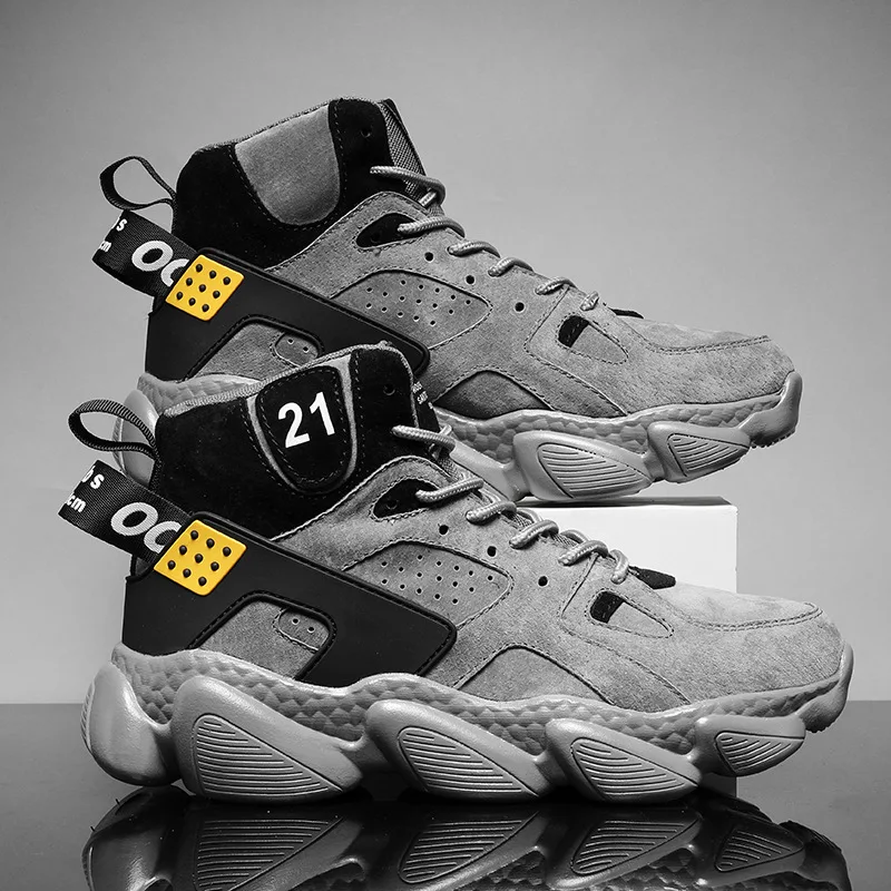 2021 Autumn and Winter New Men's High-top Thick-soled Old Shoes Ins Fashion Students Korean Trend Casual Shoes Trendy Shoes
2021 Autumn and Winter New Men's High-top Thick-soled Old Shoes Ins Fashion Students Korean Trend Casual Shoes Trendy Shoes