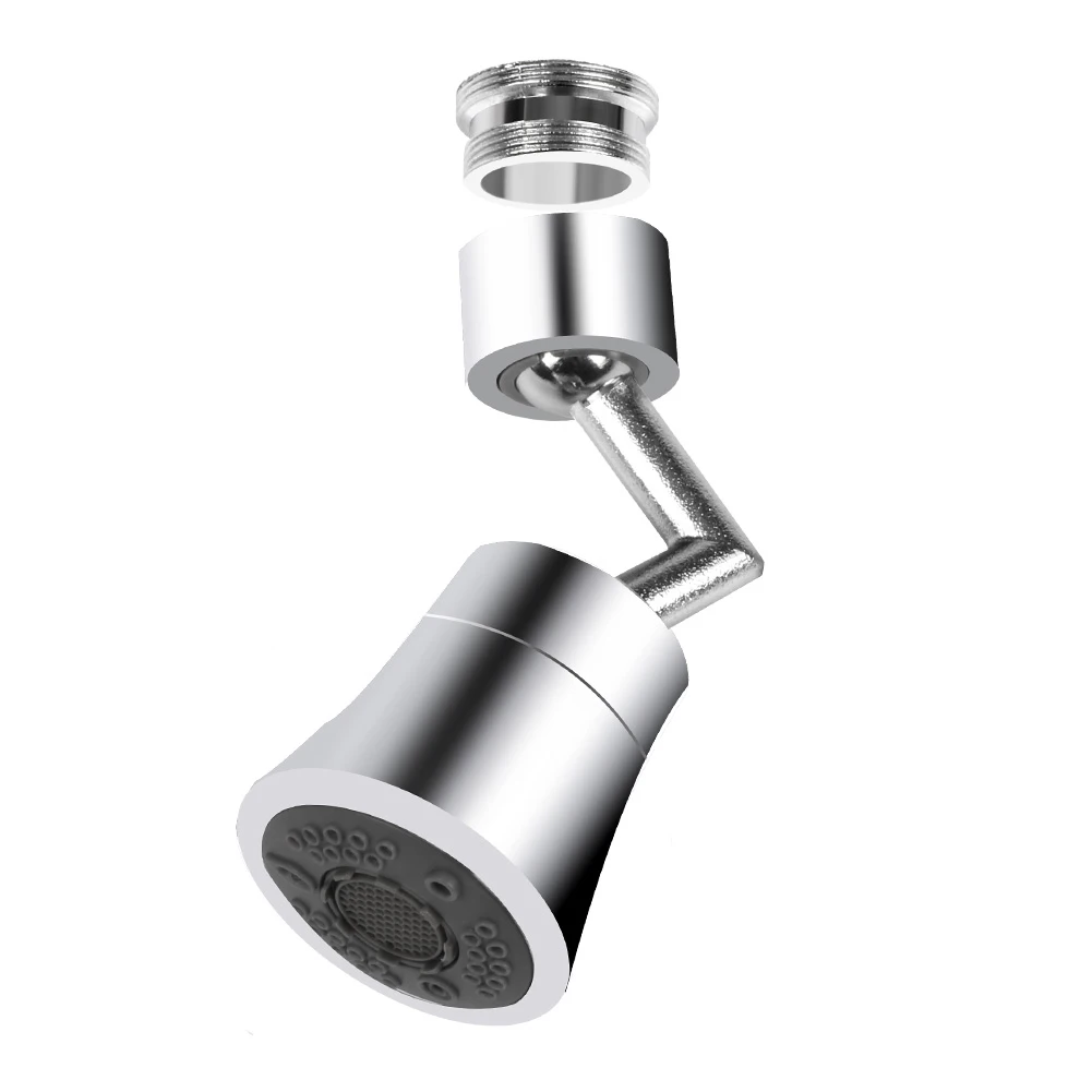720°Universal Kitchen Faucet Anti-splash Aerator Bathroom Tap Rotatable Faucet Sprayer Saving Water Tap Nozzle Extender Adapter
720°Universal Kitchen Faucet Anti-splash Aerator Bathroom Tap Rotatable Faucet Sprayer Saving Water Tap Nozzle Extender Adapter