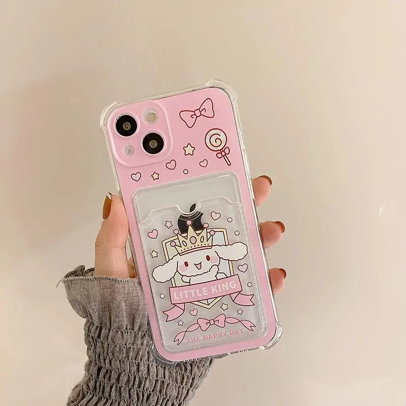 Мультяшный Sanrio Cinnamoroll чехол для телефона для женщин для Iphone 13/12 Прозрачный чехол для карт мягкий чехол Аксессуары для телефона парный подаро...
Мультяшный Sanrio Cinnamoroll чехол для телефона для женщин для Iphone 13/12 Прозрачный чехол для карт мягкий чехол Аксессуары для телефона парный подаро...