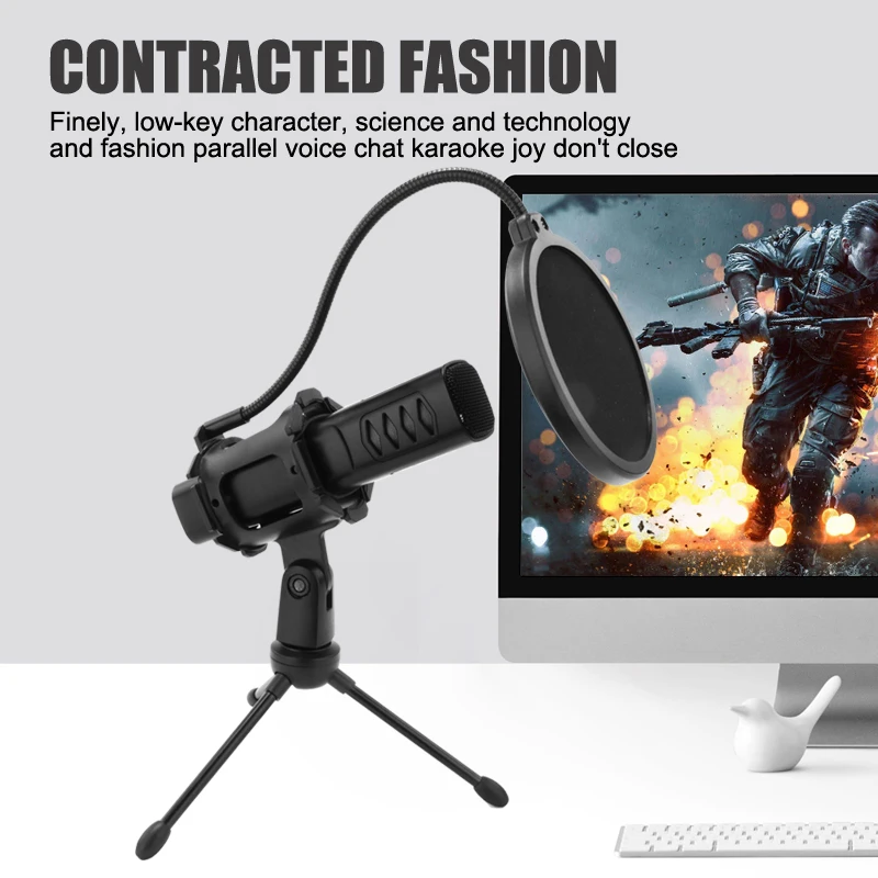 USB Microphone Professional Capacitor Microphone Laptop Computer Type-c Mobile Phone Universal
USB Microphone Professional Capacitor Microphone Laptop Computer Type-c Mobile Phone Universal