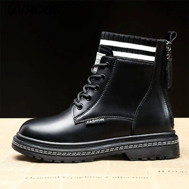Boots Soft Leather Double Zipper Women 2022 New Autumn Winter Fleece All-match Snow Cotton Ankle for Shoes
Boots Soft Leather Double Zipper Women 2022 New Autumn Winter Fleece All-match Snow Cotton Ankle for Shoes