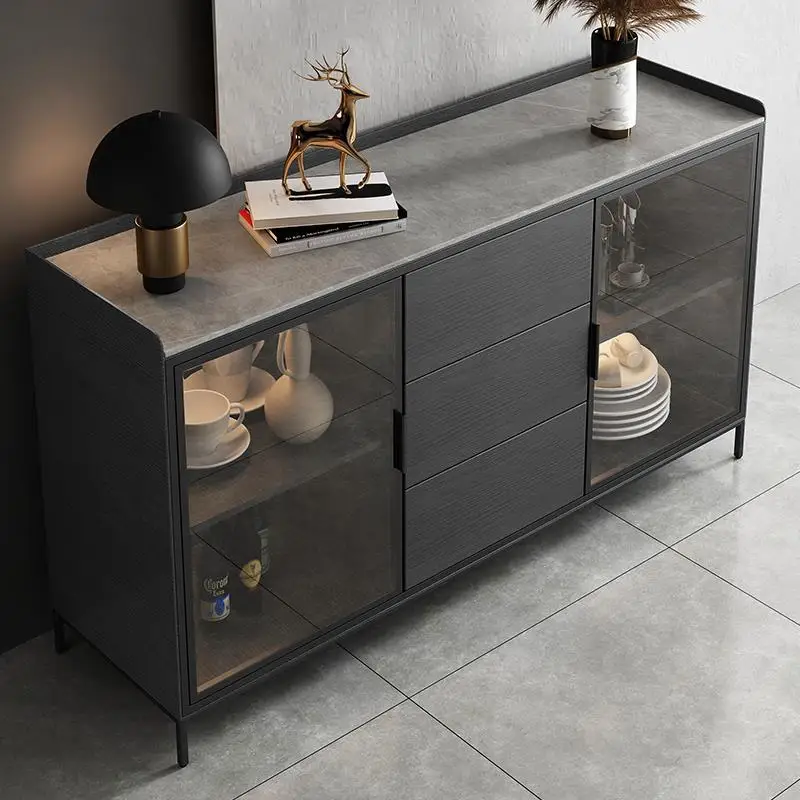 Nordic bright slate sideboard modern minimalist locker against the wall wine cupboard
Nordic bright slate sideboard modern minimalist locker against the wall wine cupboard
