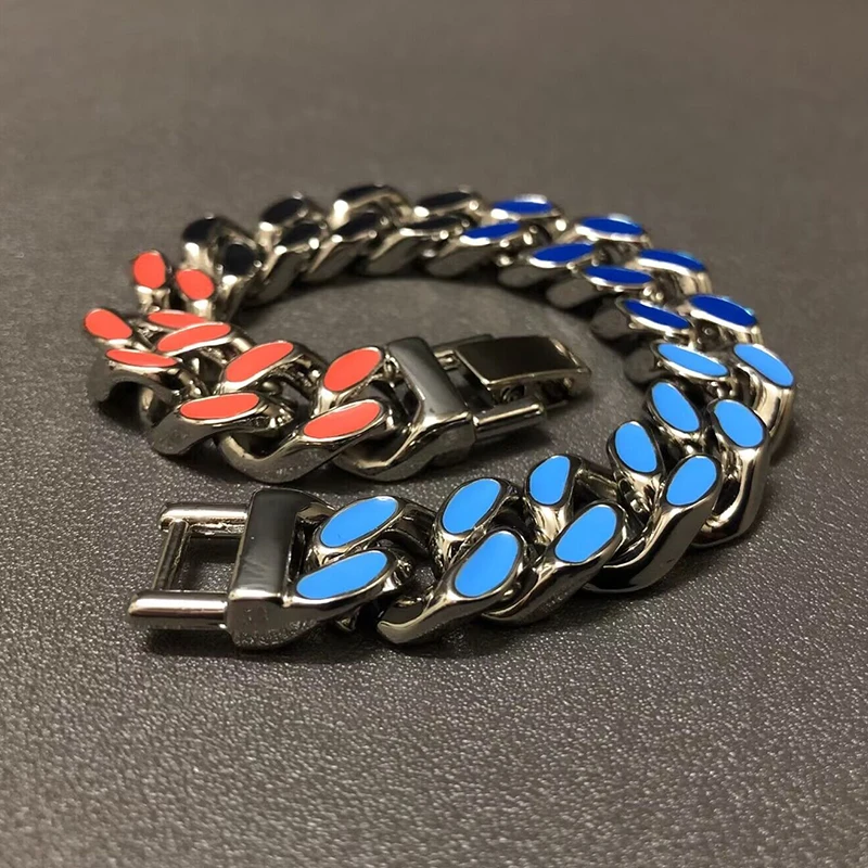 High Quality Chunky Thick Bracelet For Men Hip Hop Rock Punk Biker Motor Stainless Steel Trendy Cuban Link Chain Charm Fashion
High Quality Chunky Thick Bracelet For Men Hip Hop Rock Punk Biker Motor Stainless Steel Trendy Cuban Link Chain Charm Fashion