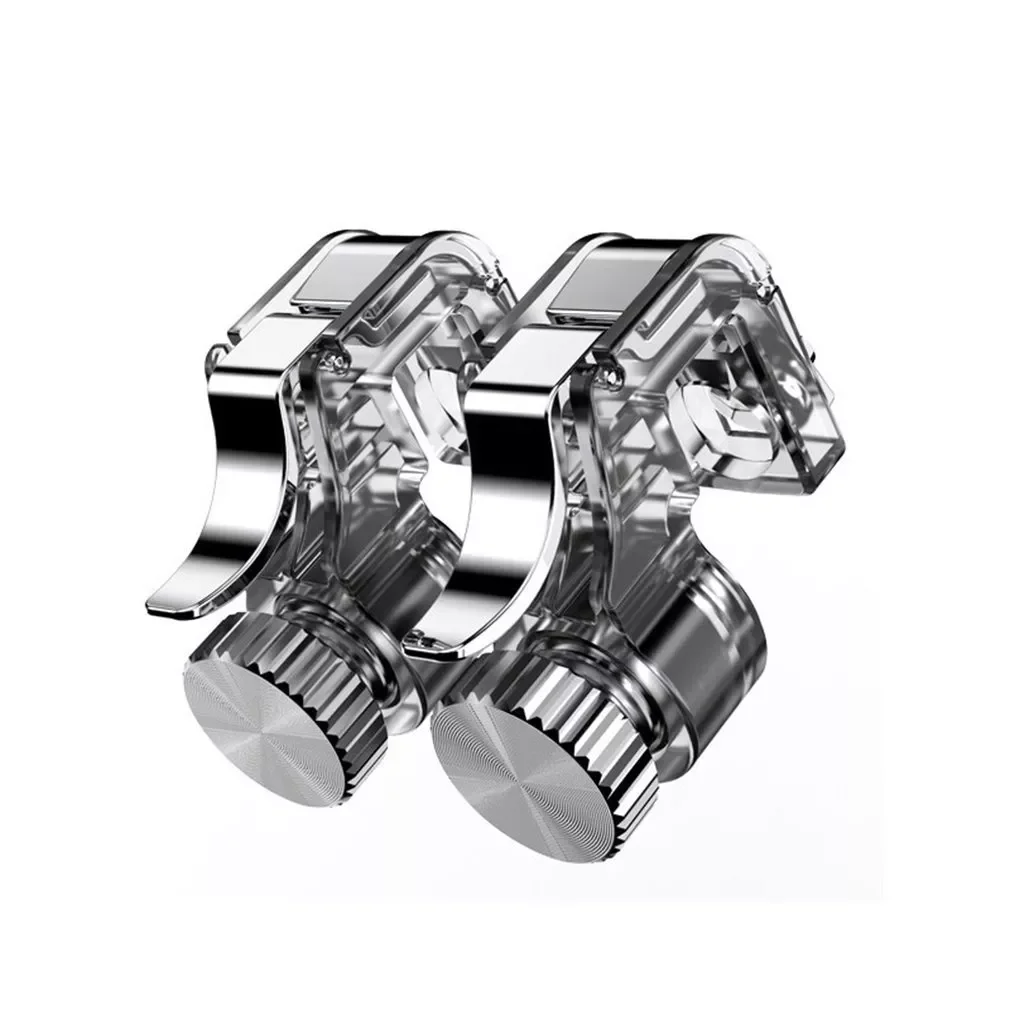 2pcs Metal Smart Phone Mobile Gaming Trigger Joystick for PUBG Mobile Gamepad Fire Button Aim Key L1R1 Shooter Pubg Controller
2pcs Metal Smart Phone Mobile Gaming Trigger Joystick for PUBG Mobile Gamepad Fire Button Aim Key L1R1 Shooter Pubg Controller