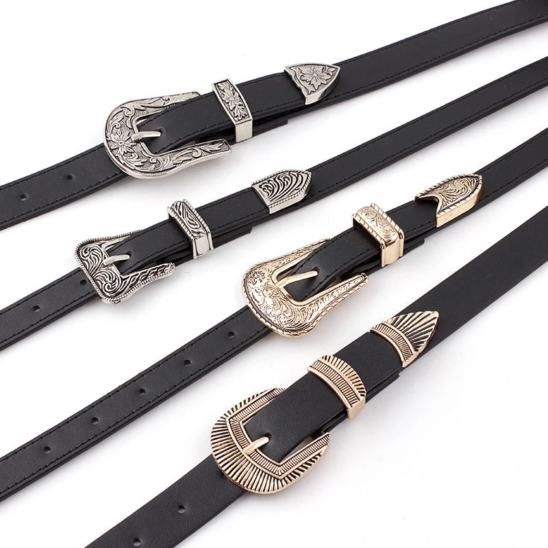 Double Buckle Belts for Women Vintage Carving Belt for Jeans Fashion Womens Waist Strap Cinturones Para Mujer Width 1.8cm
Double Buckle Belts for Women Vintage Carving Belt for Jeans Fashion Womens Waist Strap Cinturones Para Mujer Width 1.8cm