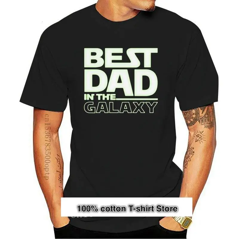 

Camiseta que brilla en la oscuridad para hombre y mujer, camisa de Vestido Round Do, el mejor papá