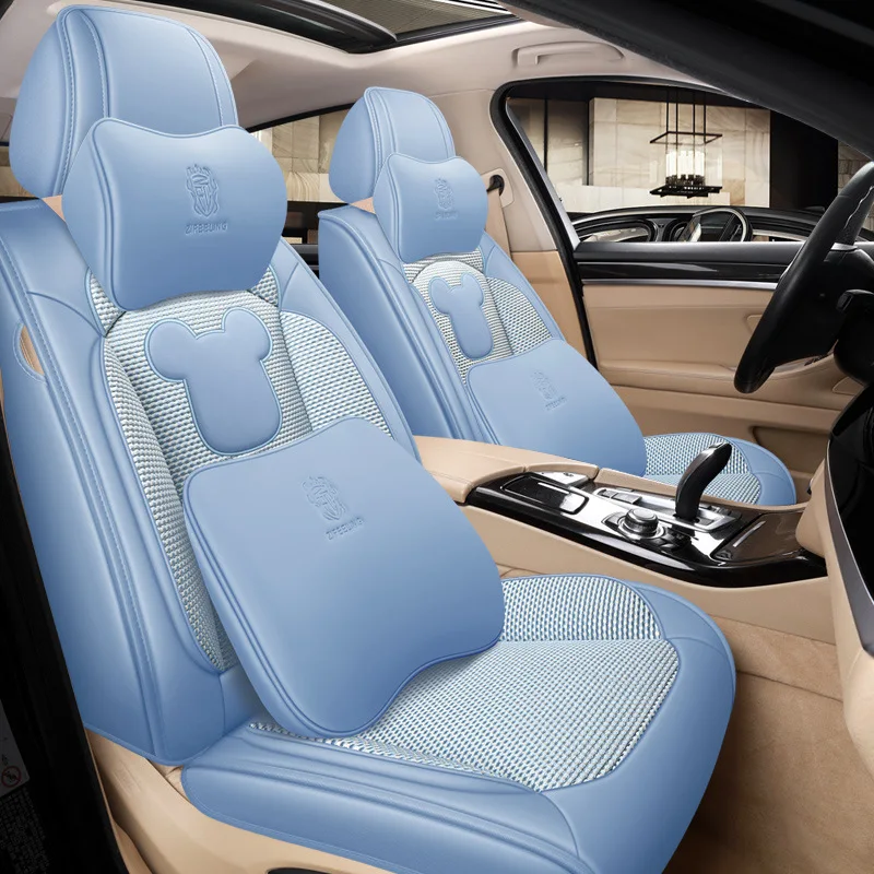 Car Seat Covers For Sedan SUV Durable Leather Universal Full Set Five Seaters Cushion Mat Front and Back Cover
Car Seat Covers For Sedan SUV Durable Leather Universal Full Set Five Seaters Cushion Mat Front and Back Cover