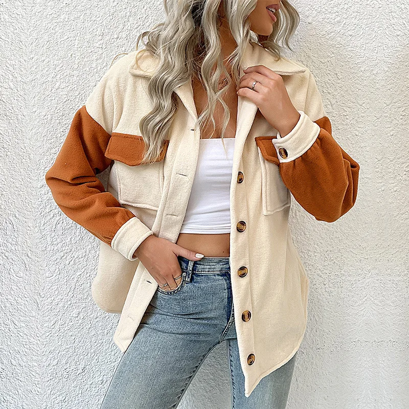 Mandylandy Women Vintage Autumn Winter Warm Thick Fleece Jacket Fashion Casual Long Sleeve Turn Down Collar Pocket Coat
Mandylandy Women Vintage Autumn Winter Warm Thick Fleece Jacket Fashion Casual Long Sleeve Turn Down Collar Pocket Coat