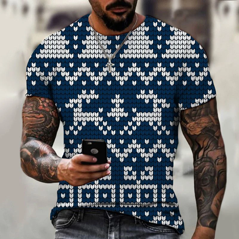 Oufi T Shirt for Men Men's T-shirts Christmas Pattern Harajuku Casual Tracksuit O Neck Luxury Street Summer Funny Beach Hip-hop
Oufi T Shirt for Men Men's T-shirts Christmas Pattern Harajuku Casual Tracksuit O Neck Luxury Street Summer Funny Beach Hip-hop