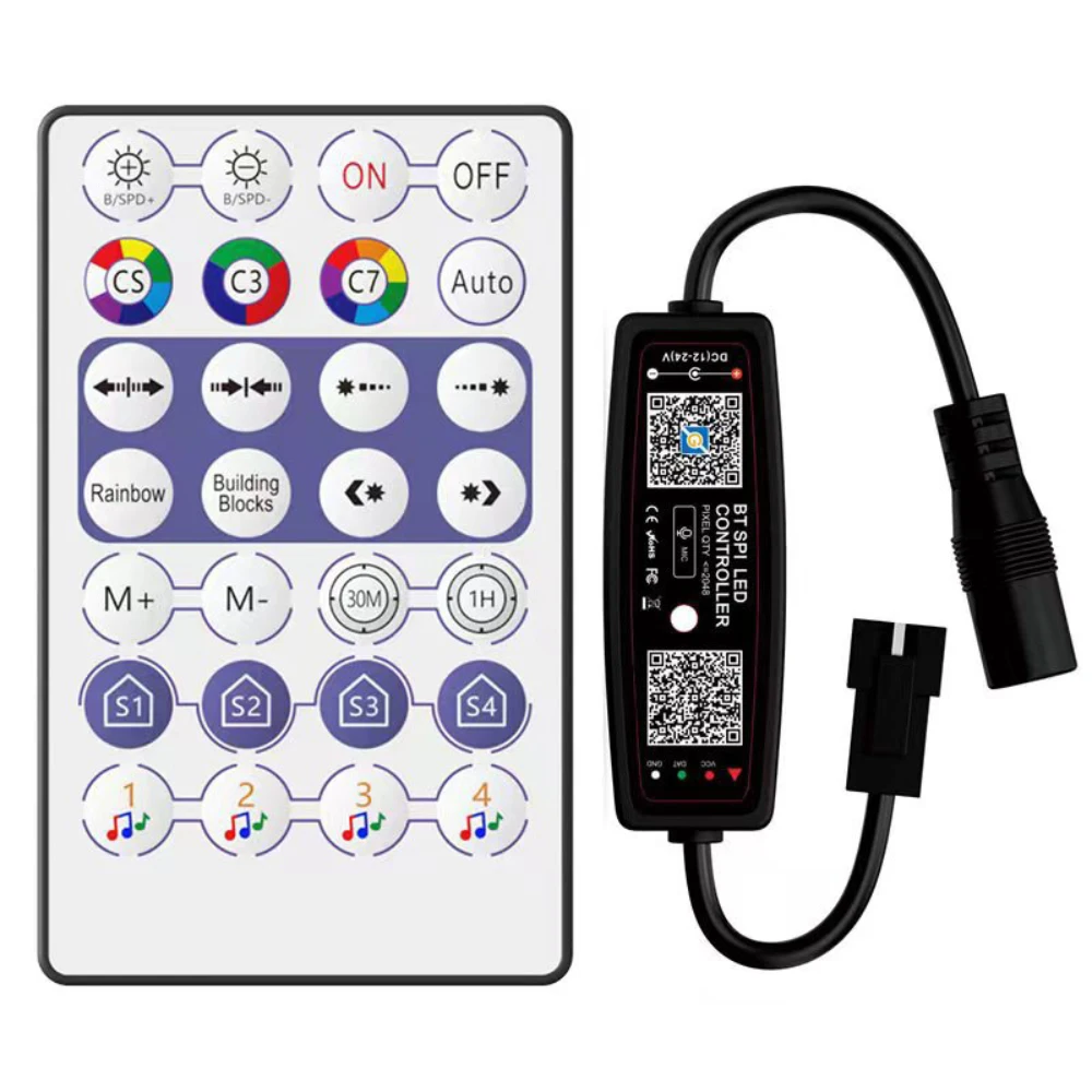 Bluetooth контроллер для светодиодных лент WS2812B
Bluetooth контроллер для светодиодных лент WS2812B