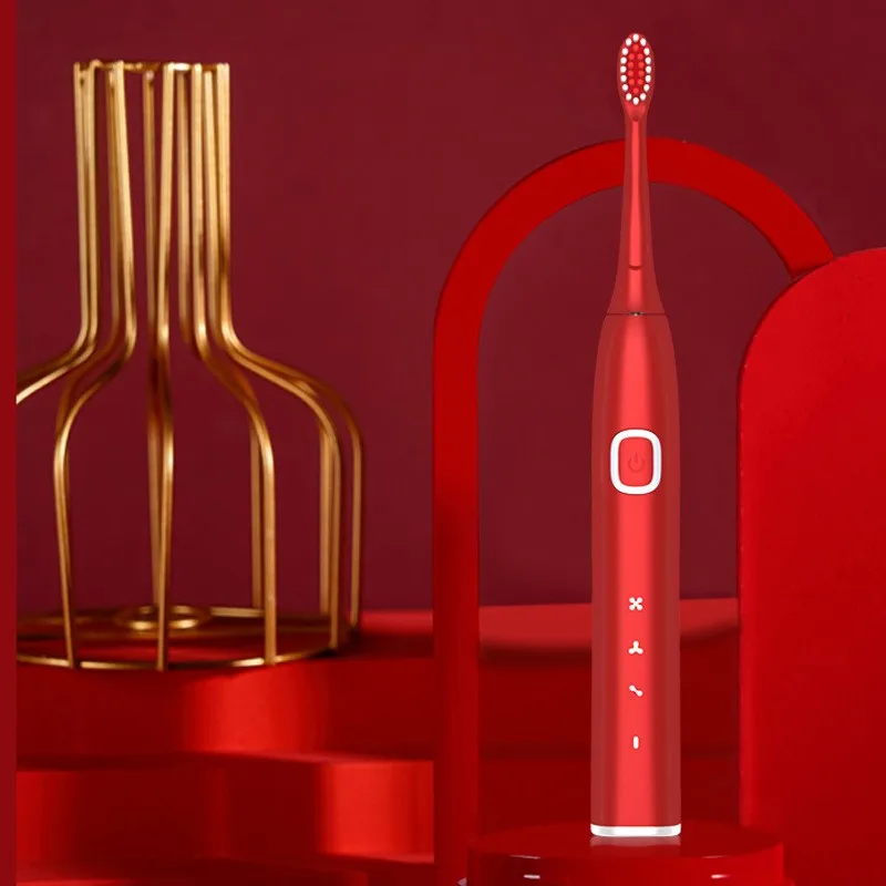 Sonic Electric Comfortable Convenient Cleaning Adult Home Smart USB Rechargeable Vibrating Toothbrush
Sonic Electric Comfortable Convenient Cleaning Adult Home Smart USB Rechargeable Vibrating Toothbrush