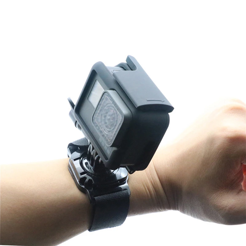 Регулируемый ремешок на запястье с вращением на 360 градусов для спортивной камеры Gopro Full Series Yi
Регулируемый ремешок на запястье с вращением на 360 градусов для спортивной камеры Gopro Full Series Yi