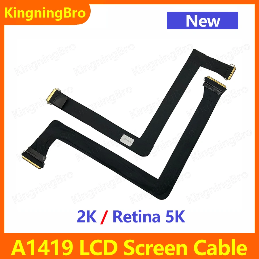 

New LCD LED LVDS Display Screen Flex Cable For iMac 27" A1419 2012 2013 2014 2015 2017 2K / Retina 5K