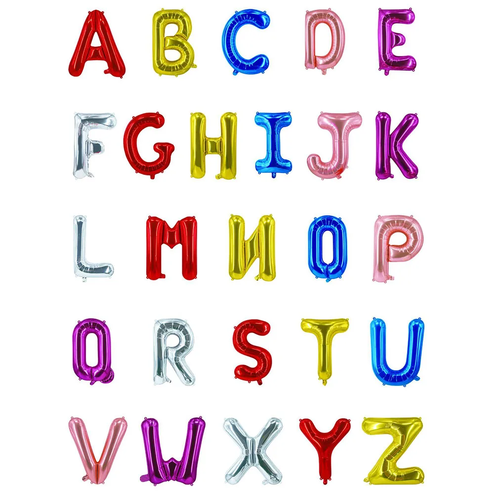 16 32inch Rose Gold Foil Letter Alphabet Balloon Happy Birthday Party Balloons Wedding Decoration Kids Baby Shower Air Balloon
16 32inch Rose Gold Foil Letter Alphabet Balloon Happy Birthday Party Balloons Wedding Decoration Kids Baby Shower Air Balloon