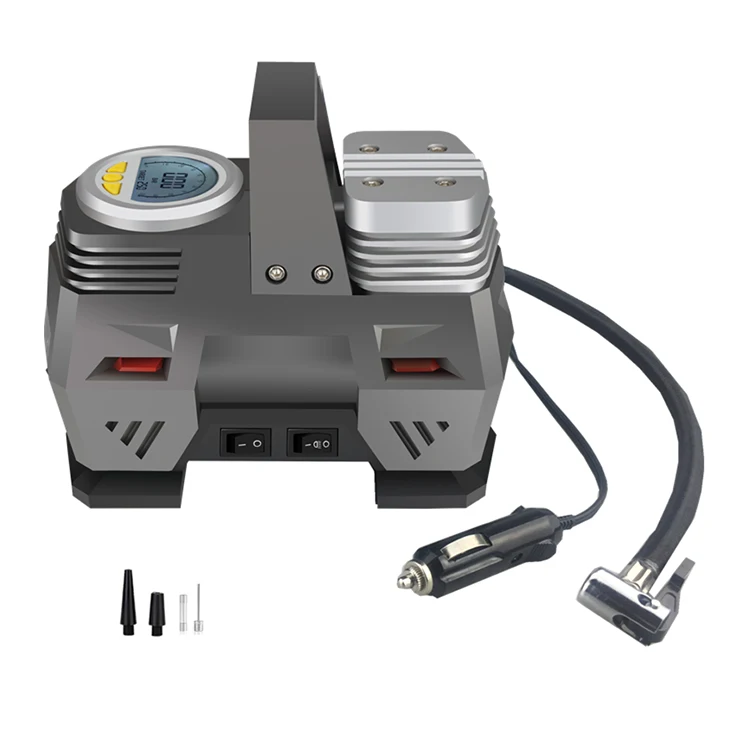 100W Car Air Compressor Pump150PSI High Quality Durable Portable Tire Inflator With Air Gauge DC 12V Electric Pump
100W Car Air Compressor Pump150PSI High Quality Durable Portable Tire Inflator With Air Gauge DC 12V Electric Pump