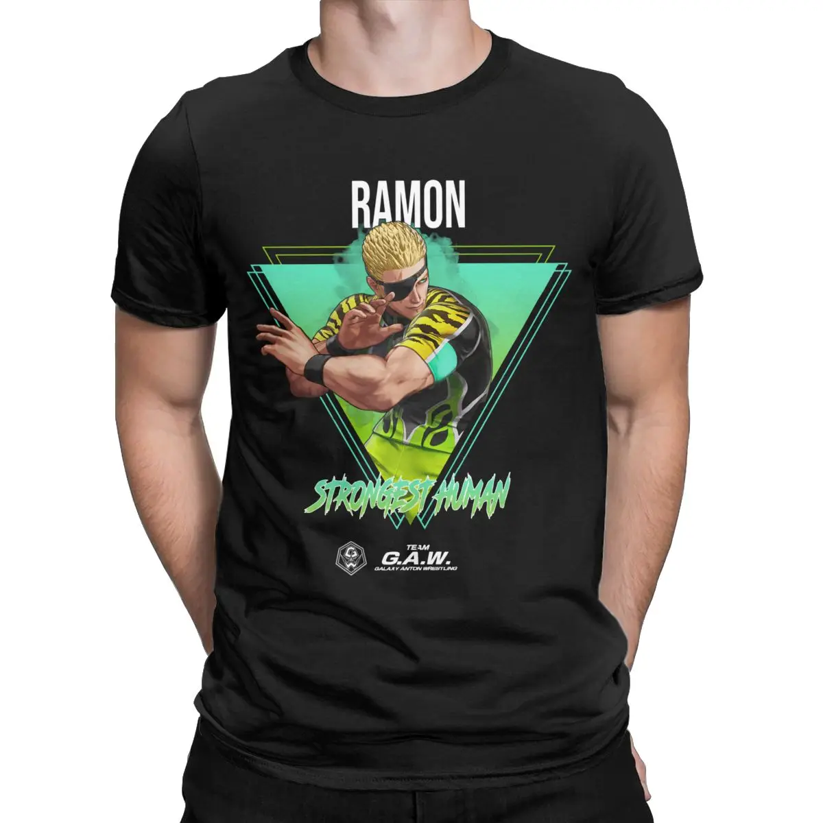 King Of Fighters XV Strongest Human Ramon Men's shirt Novelty Tee Shirt Short Sleeve T-Shirts 100% Cotton 4XL 5XL Clothes
King Of Fighters XV Strongest Human Ramon Men's shirt Novelty Tee Shirt Short Sleeve T-Shirts 100% Cotton 4XL 5XL Clothes