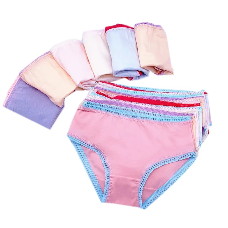 12Pcs/Lot Baby Girls Solid Colors Underwears Children Cotton Short Pants Kids Panties Suit 2-12Years 
12Pcs/Lot Baby Girls Solid Colors Underwears Children Cotton Short Pants Kids Panties Suit 2-12Years