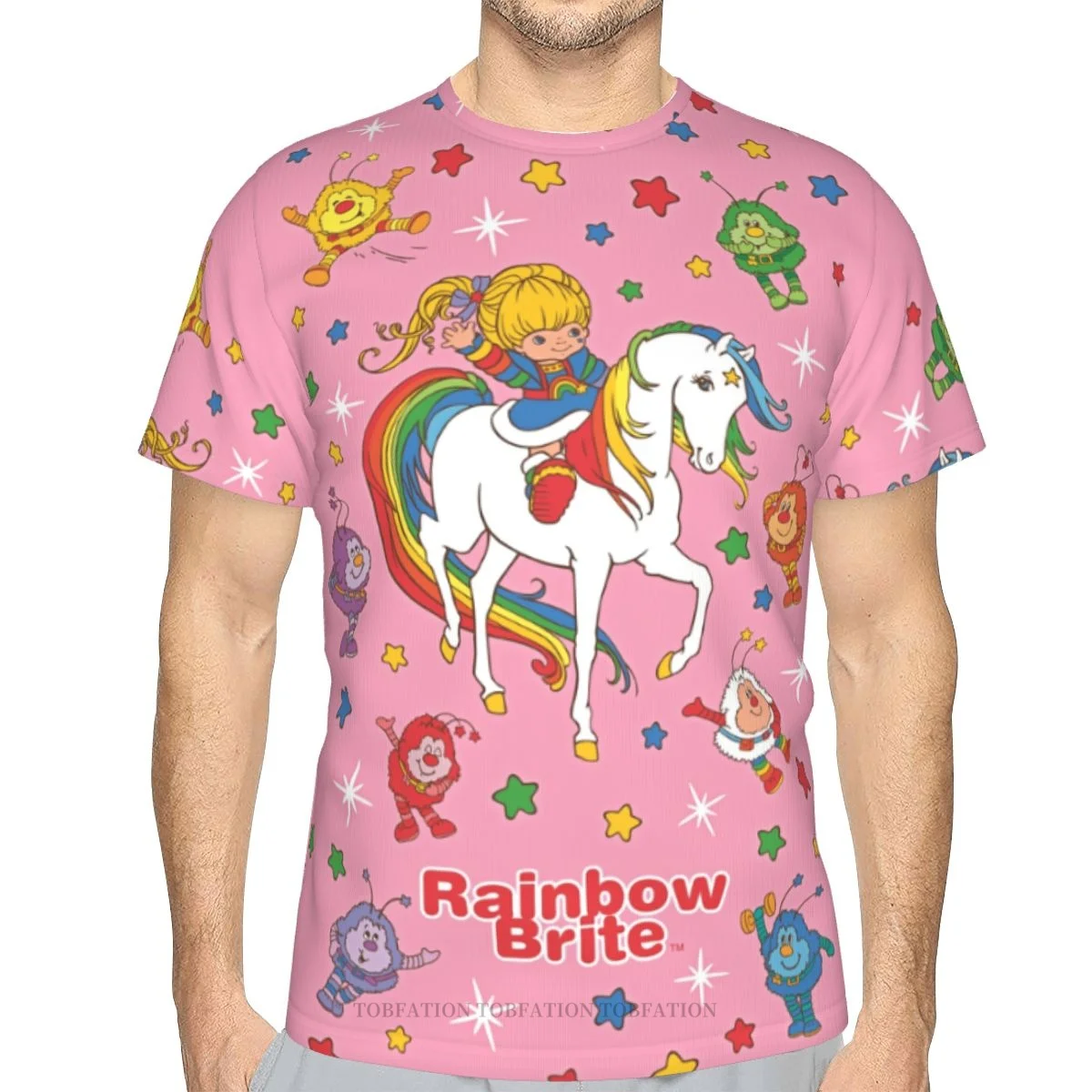 Rainbow Brite Polyester Print Men T Shirt Outdoor Sports Quick-drying Clothes Casual Loose T-Shirt Street Tees
Rainbow Brite Polyester Print Men T Shirt Outdoor Sports Quick-drying Clothes Casual Loose T-Shirt Street Tees