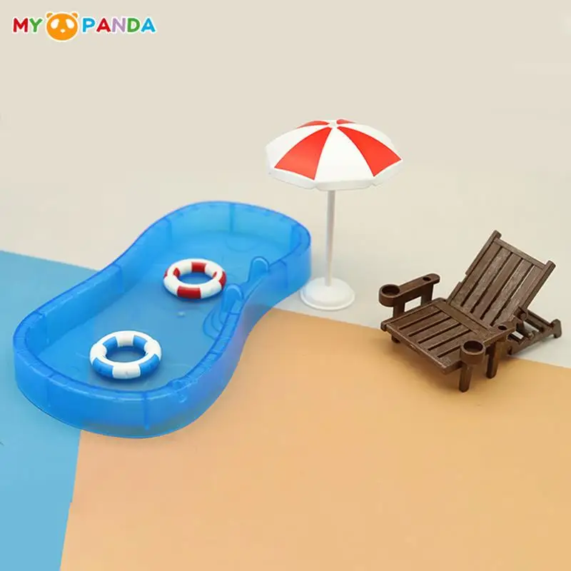 1Set Miniature Swimming Pool Swimming Circle Deck Chair Beach Umbrella Kits for Dollhouse Life Scenes Decor Aquarium Accessory
1Set Miniature Swimming Pool Swimming Circle Deck Chair Beach Umbrella Kits for Dollhouse Life Scenes Decor Aquarium Accessory