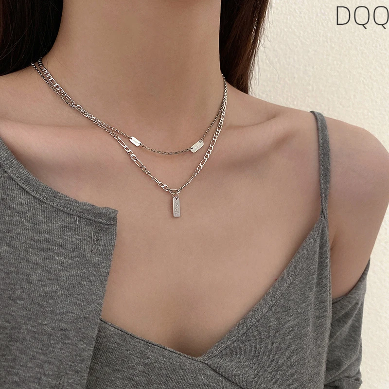 DQQ Necklace for Women Butterfly Shiny Double Chain Clavicle Pendant Gift Jewelry Letter Necklaces Wholesale
DQQ Necklace for Women Butterfly Shiny Double Chain Clavicle Pendant Gift Jewelry Letter Necklaces Wholesale