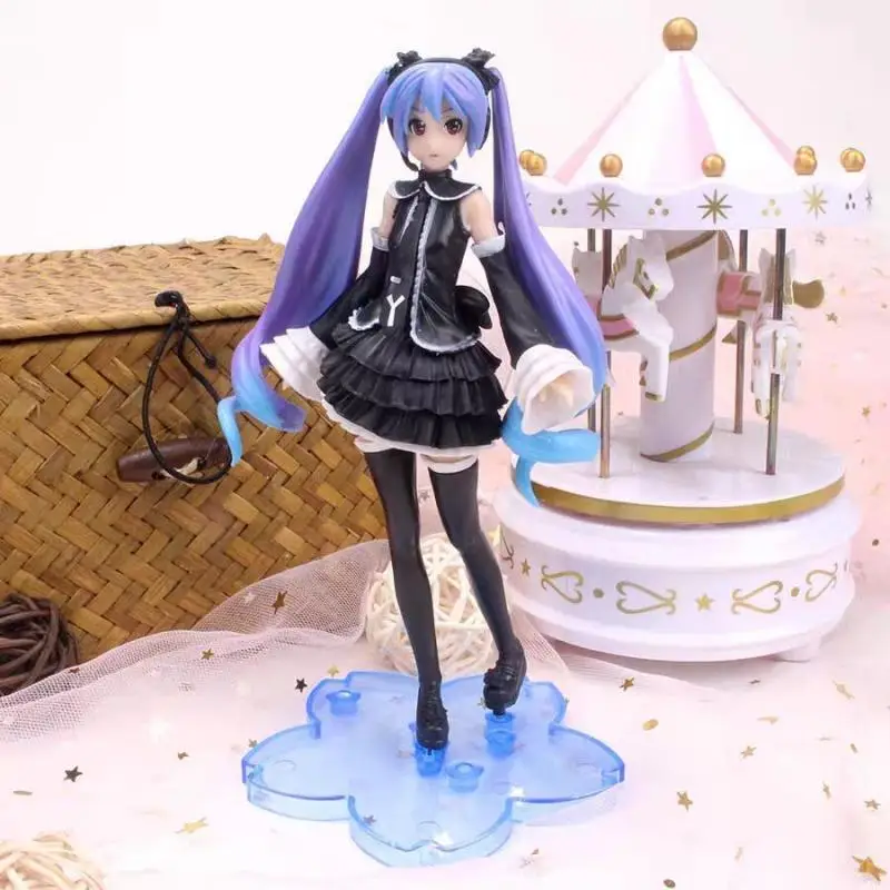 In Stock SEGA Vocaloid Hatsune Miku Gothic Dress 24Cm Original Anime Figur Action Figures Collection Model Toy
In Stock SEGA Vocaloid Hatsune Miku Gothic Dress 24Cm Original Anime Figur Action Figures Collection Model Toy