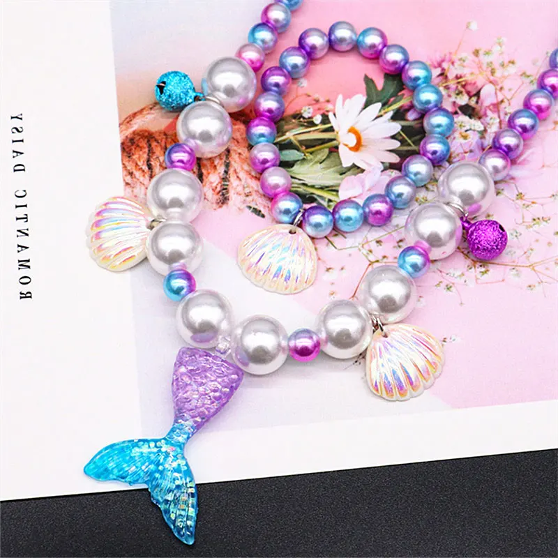 Ожерелье, браслет и серьги в виде хвоста русалки
Ожерелье, браслет и серьги в виде хвоста русалки