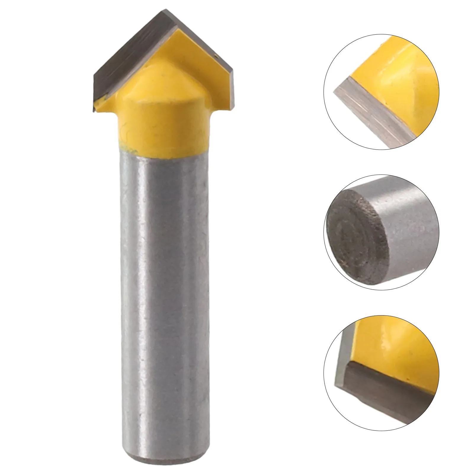 

Brand New Milling Cutter Engraving Woodworking Carving 1Pc 1pcs 8mm Shank 90 Degree CNC Engraving Double-edged