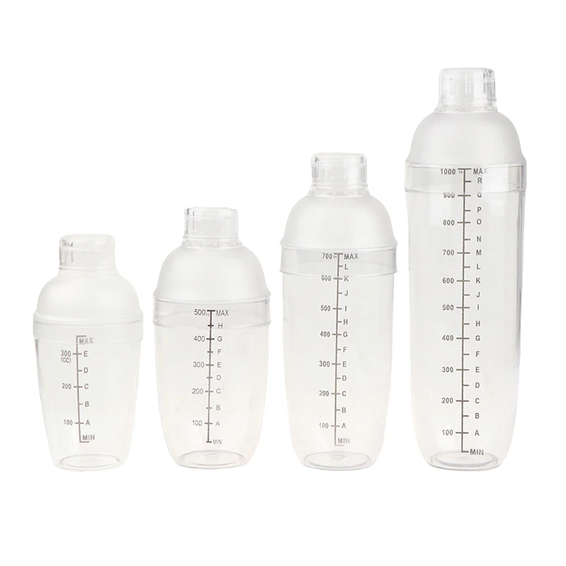 Plastic Martini Cocktail Shaker 350ml/530ml/700ml/1000ml Wine Beverage Mixer Wine Shaker Cup Drink Mixer Barware Bar Tool
Plastic Martini Cocktail Shaker 350ml/530ml/700ml/1000ml Wine Beverage Mixer Wine Shaker Cup Drink Mixer Barware Bar Tool