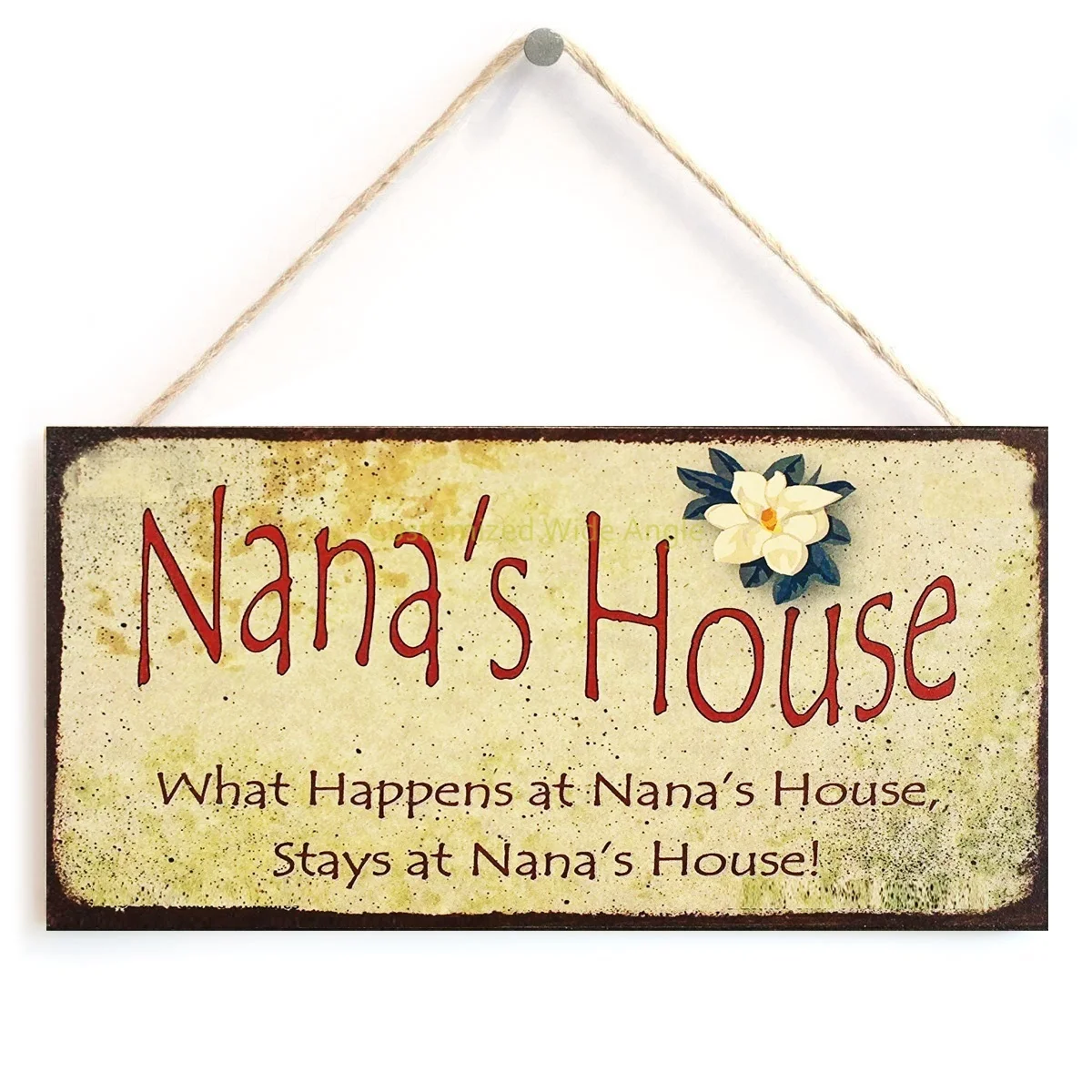 Nana's House What Happens at Nana's House, Stays at Nana's House! Decorative funy gift for nana
Nana's House What Happens at Nana's House, Stays at Nana's House! Decorative funy gift for nana