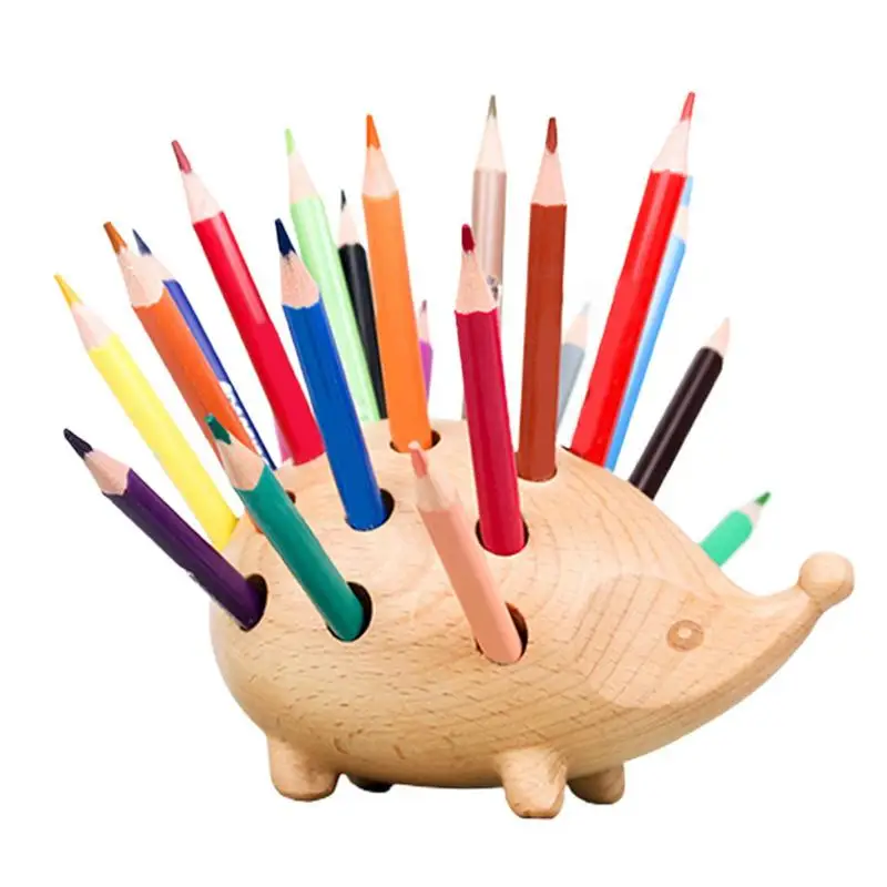 Hedgehog Pencil Cup Novel Pencil Rack With 24 Color Pencils Hedgehog Shape Pen Cup For Desk Office Desktop Stationery Organizer
Hedgehog Pencil Cup Novel Pencil Rack With 24 Color Pencils Hedgehog Shape Pen Cup For Desk Office Desktop Stationery Organizer