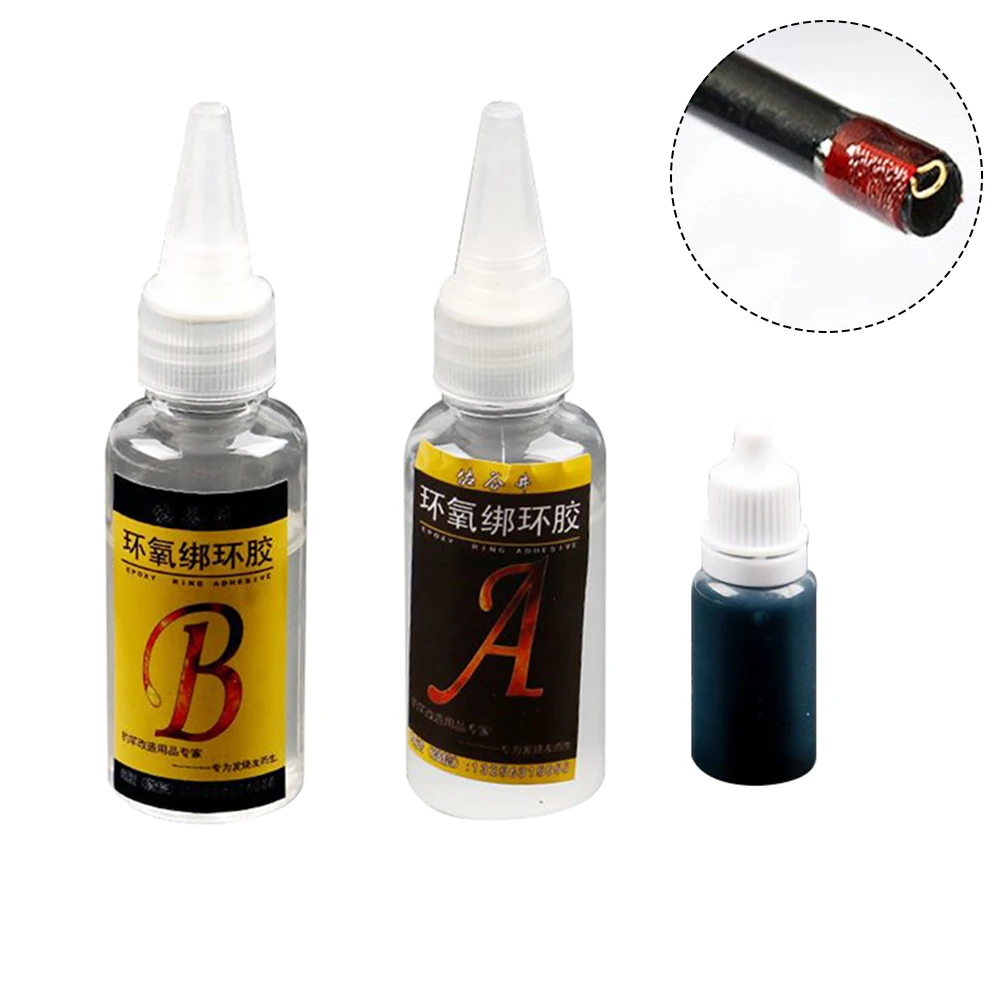 3pcs Fishing Rod Building Epoxy AB Transparent Glue For Fishing Rods Accessories Glue Transparent Balck Fishing Tool Accessories
3pcs Fishing Rod Building Epoxy AB Transparent Glue For Fishing Rods Accessories Glue Transparent Balck Fishing Tool Accessories