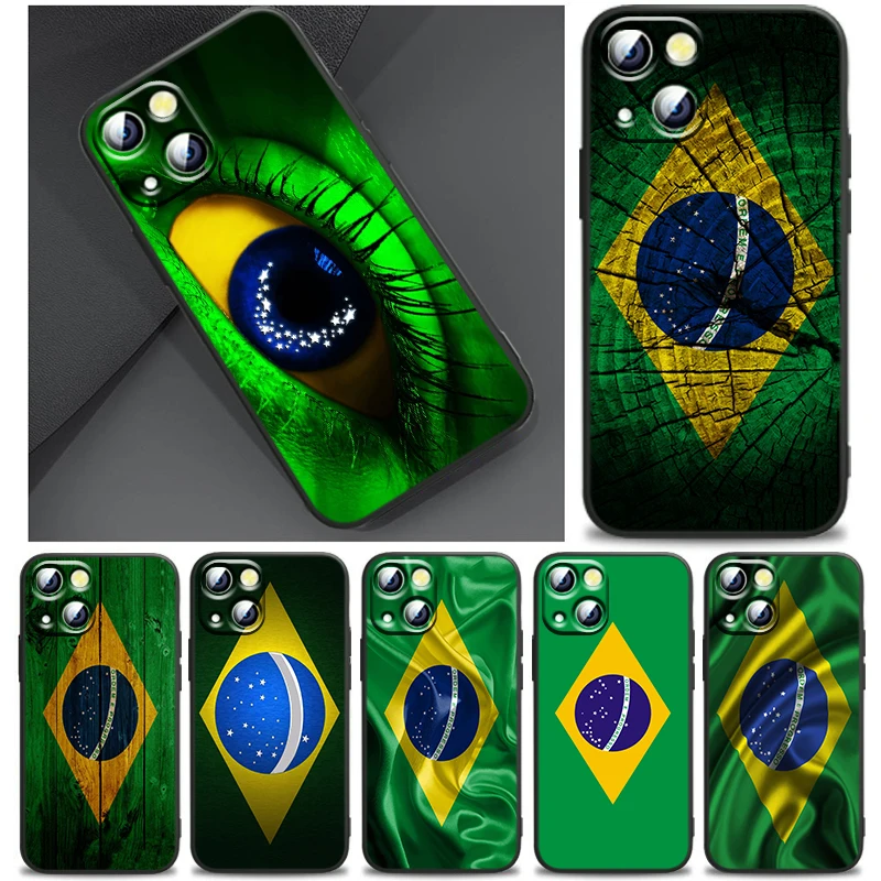 Brazil Brazilian flag Cover For Apple iPhone 14 13 12 11 SE XS XR X 7 8 6 mini Plus Pro MAX 2020 Black Phone Case
Brazil Brazilian flag Cover For Apple iPhone 14 13 12 11 SE XS XR X 7 8 6 mini Plus Pro MAX 2020 Black Phone Case