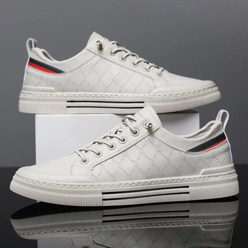 2023 Men Leather Casual Shoes Autumn New Trend Flats Skateboard Shoes Man Slip-on Loafers
2023 Men Leather Casual Shoes Autumn New Trend Flats Skateboard Shoes Man Slip-on Loafers