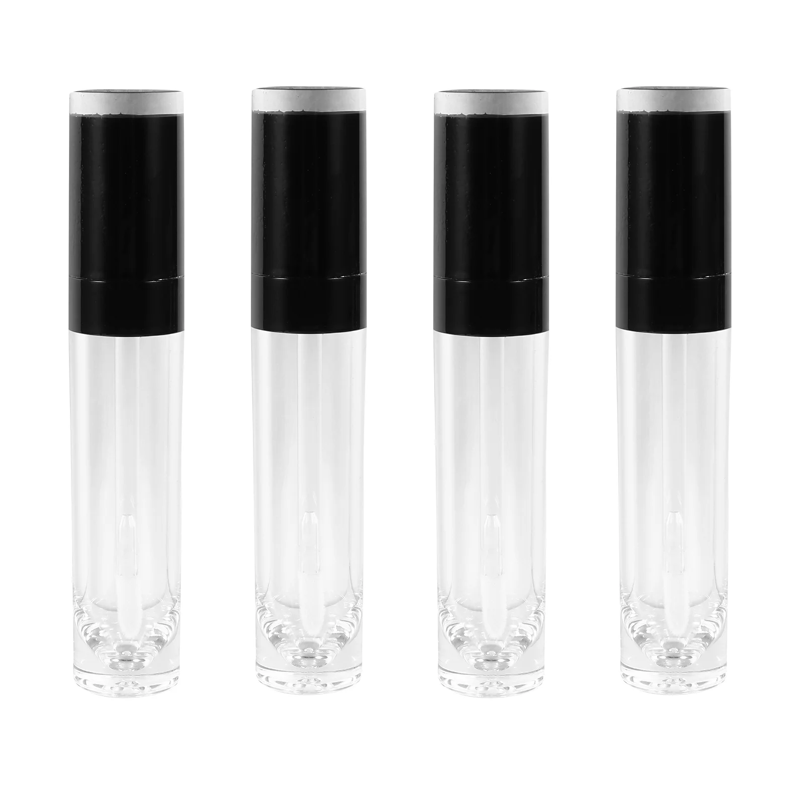 

4pcs Safe Delicate Chic 8ml Handy Lip Gloss Holders Lipstick Containers for Lip Gloss Lipstick Storage