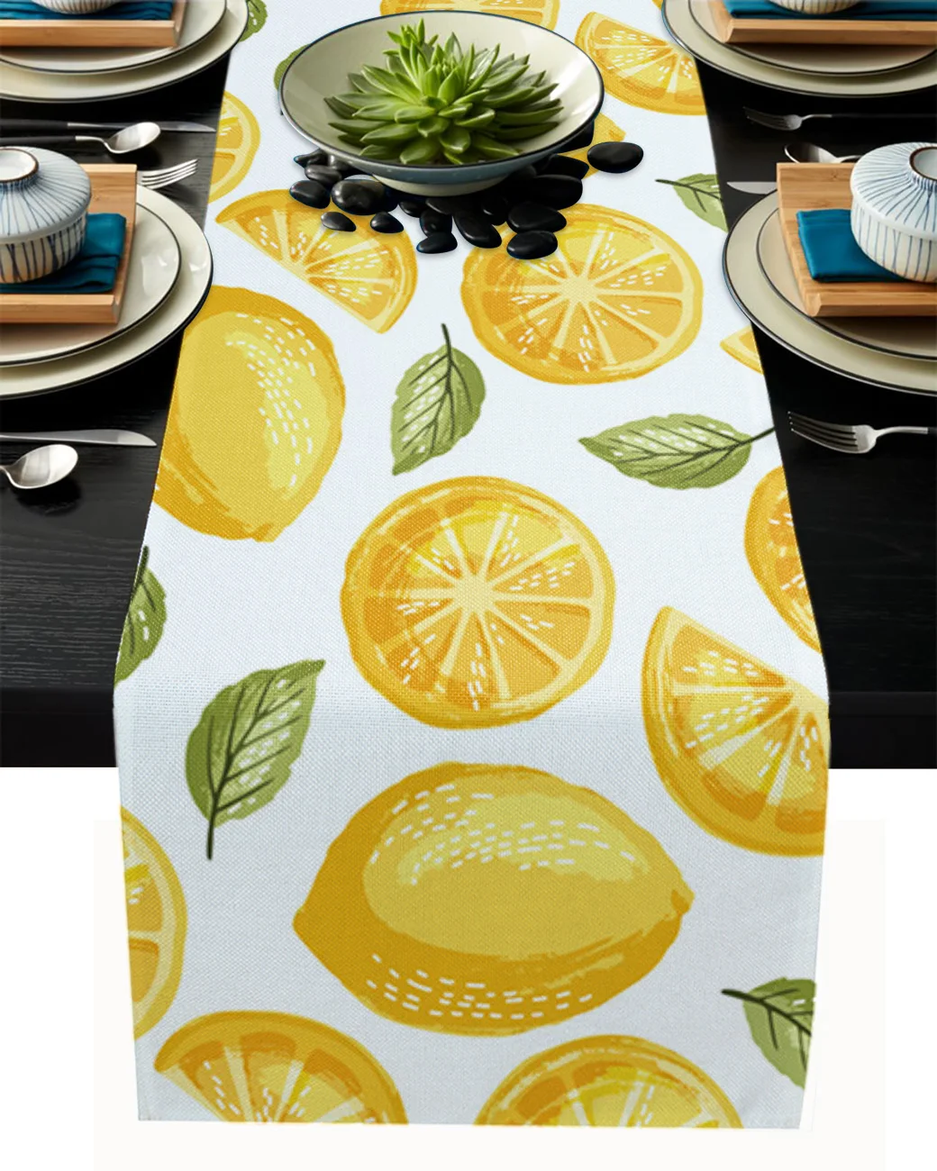 Lemon Illustrations Tablecloth Table Runner Decoration Home Decor Dinner Table Decoration Table Decor
Lemon Illustrations Tablecloth Table Runner Decoration Home Decor Dinner Table Decoration Table Decor