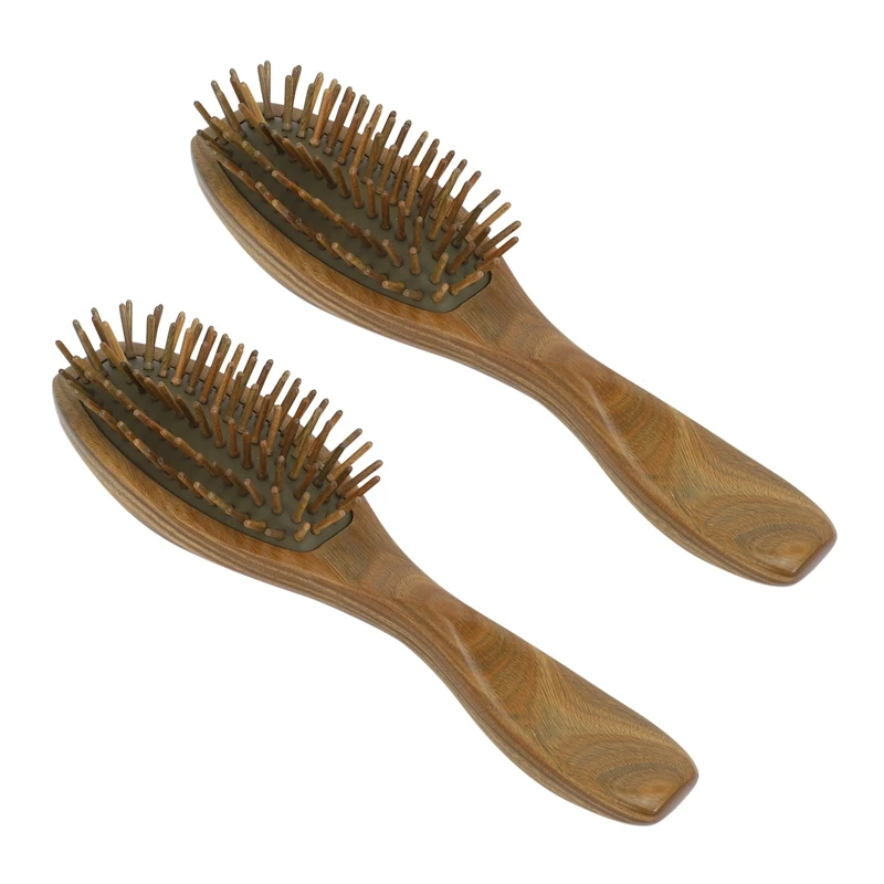 2X Sandalwood Hair Brush Wooden Natural Handmade Detangling Massage Hair Comb With Gift Box
2X Sandalwood Hair Brush Wooden Natural Handmade Detangling Massage Hair Comb With Gift Box
