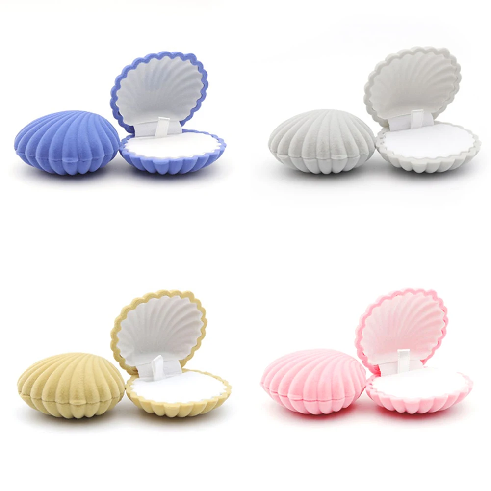 1pcs 5Colors Pink Shell Lovely Velvet Wedding Engagement Ring Box For Earrings Necklace Bracelet Jewelry Display Gift Box Holder
1pcs 5Colors Pink Shell Lovely Velvet Wedding Engagement Ring Box For Earrings Necklace Bracelet Jewelry Display Gift Box Holder