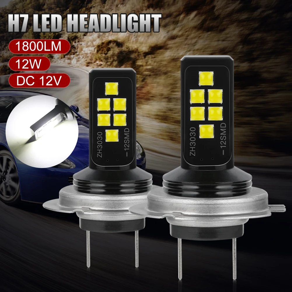 2PCS H7 H4 Car LED Bulb Headlight Fog Lamp Bulb 24W 3600LM 6000K White DRL Driving Light Car Headlight Bulb Kit Auto Accessories
2PCS H7 H4 Car LED Bulb Headlight Fog Lamp Bulb 24W 3600LM 6000K White DRL Driving Light Car Headlight Bulb Kit Auto Accessories