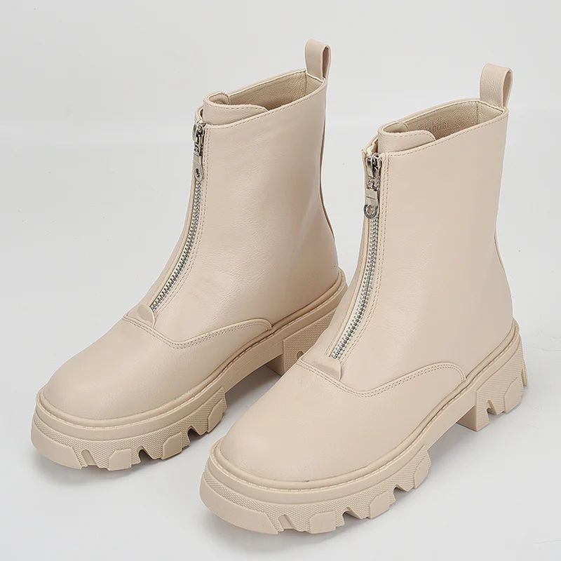 Женские Роскошные элегантные Ботинки Martin на молнии спереди, бежевые Ботинки на каблуке 4,5 см, зимняя повседневная обувь, увеличивающая рост
Женские Роскошные элегантные Ботинки Martin на молнии спереди, бежевые Ботинки на каблуке 4,5 см, зимняя повседневная обувь, увеличивающая рост