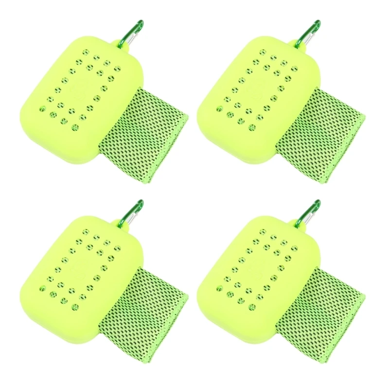 4 Pcs Ice Towel Breathable Chilly Cooling Towel for Yoga Workout Camping Running 57QC
4 Pcs Ice Towel Breathable Chilly Cooling Towel for Yoga Workout Camping Running 57QC