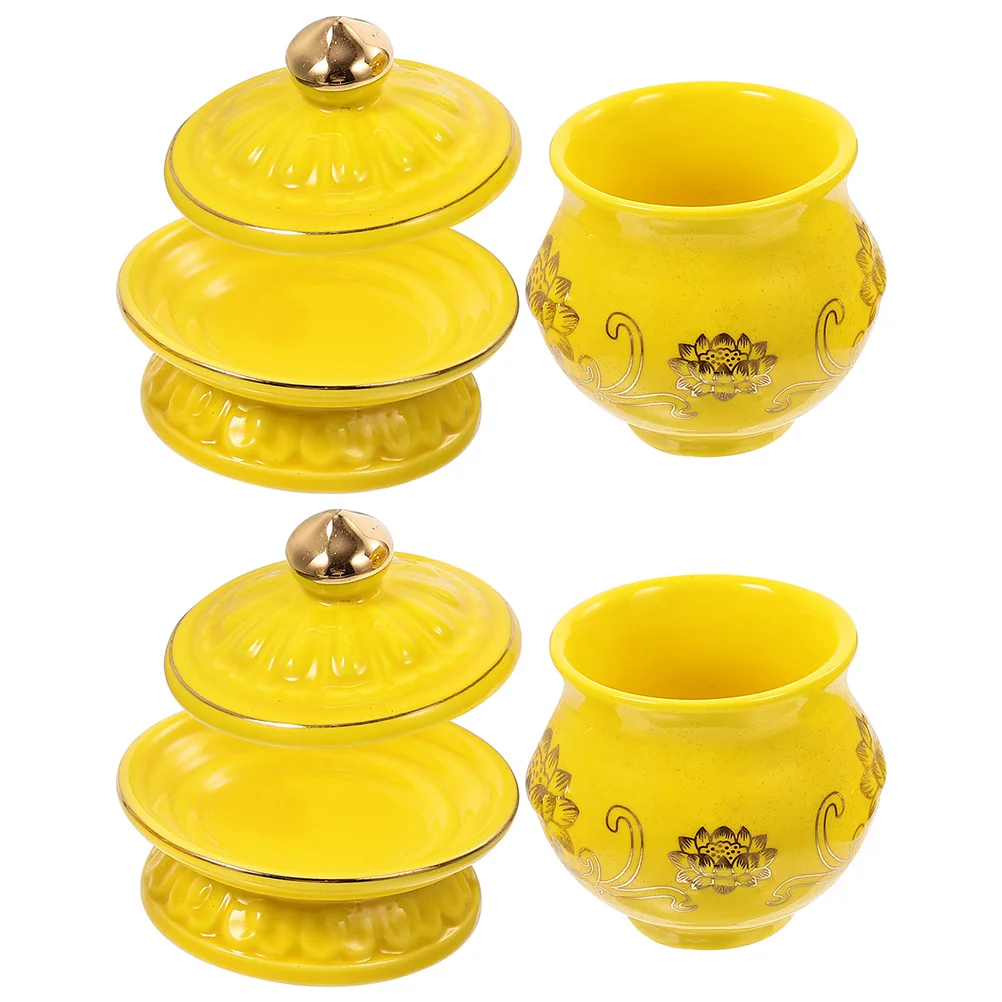 2pcs Lotus Flower Pattern Cup Water Worship Cup Offering Cup Holy Water Bowl 
2pcs Lotus Flower Pattern Cup Water Worship Cup Offering Cup Holy Water Bowl