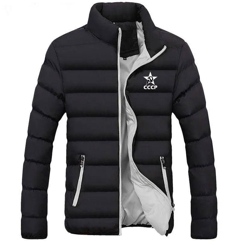 2022 New Autumn And Winter Jacket Drand Fashion Men's Stand Collar Jacket Jacket Men's Slim Thick Cotton Jacket
2022 New Autumn And Winter Jacket Drand Fashion Men's Stand Collar Jacket Jacket Men's Slim Thick Cotton Jacket