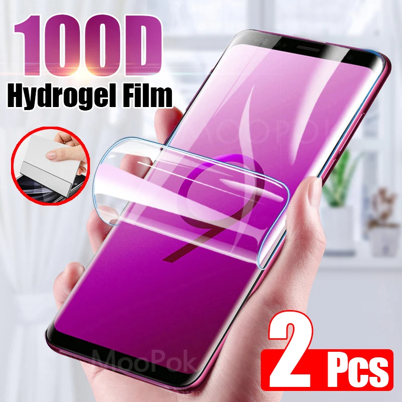 2Pcs 100D Screen Protector For Samsung Galaxy S10 S9 S8 S20 Plus Ultra Full Cover Soft Film For Samsung Note 10 9 Film Not Glass
2Pcs 100D Screen Protector For Samsung Galaxy S10 S9 S8 S20 Plus Ultra Full Cover Soft Film For Samsung Note 10 9 Film Not Glass