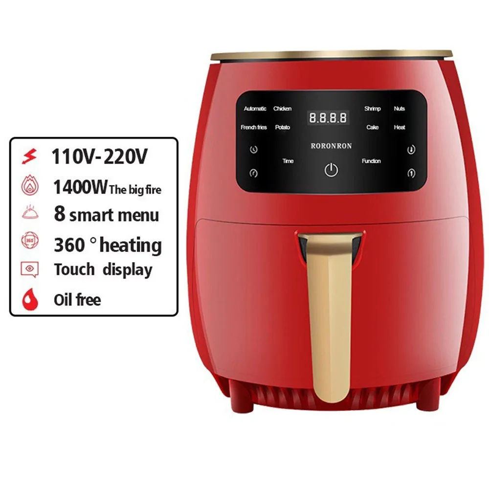 Электрическая Фритюрница, л, Умная Автоматическая электрическая бытовая кухонная многофункциональная антипригарная корзина, приготовлен... 
Электрическая Фритюрница, л, Умная Автоматическая электрическая бытовая кухонная многофункциональная антипригарная корзина, приготовлен...