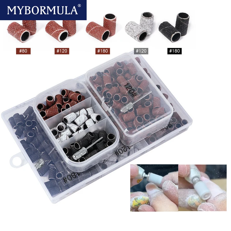 80#120#180# Sanding Cap Bands Electric Nail Drill Bit Accessories Foot Care Polishing Gel Polish Remover Replacement Tool
80#120#180# Sanding Cap Bands Electric Nail Drill Bit Accessories Foot Care Polishing Gel Polish Remover Replacement Tool